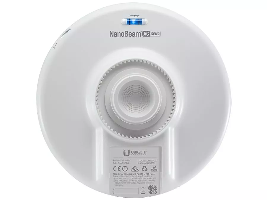 Ubiquiti UISP airMAX NanoBeam AC 5GHz 19dBi Radio | NBE-5AC-Gen2