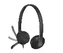 Logitech H340 Black Computer Stereo USB Headset 981-000475