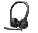 Logitech H390 Black Computer Stereo USB Headset 981-000406