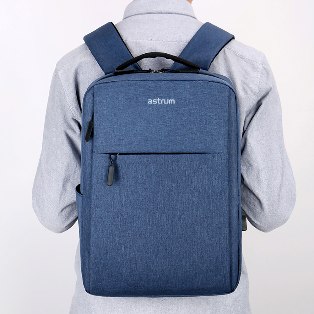ASTRUM LB200 BACKPACK OXFORD 15″ USB BLUE