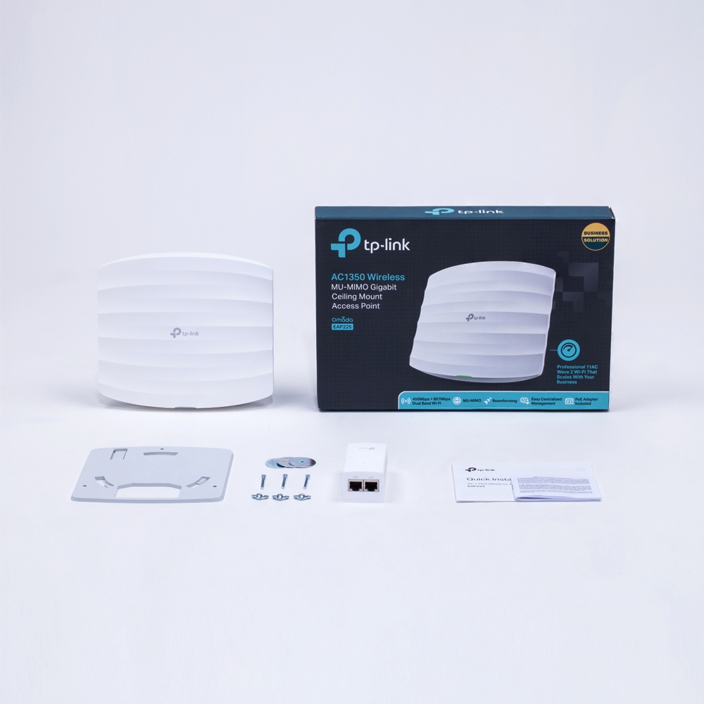 TP-Link AC1350 Wireless MU-MIMO Gigabit Ceiling Mount Access Point EAP223 