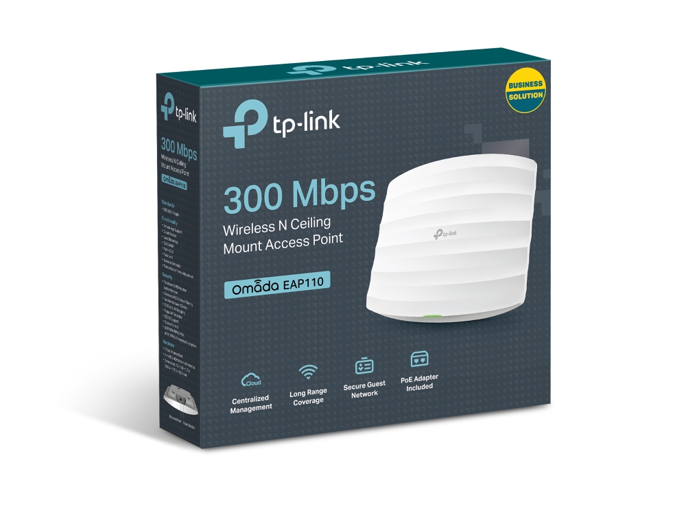 TP-Link 300Mbps Wireless N Ceiling Mount Access Point EAP115 