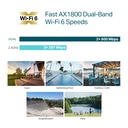 TP-Link AX1800 Dual Band Outdoor Wi-Fi 6 Access Point EAP610-OUTDOOR