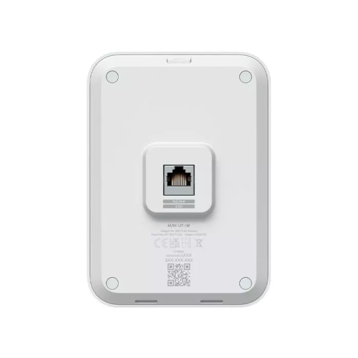 Ubiquiti UniFi Dual Band WiFi 7 2.5G PoE Out In-Wall AP | U7-IW