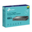 TP-Link 8 Port Gigabit Unmanaged Desktop POE Switch LS108GP