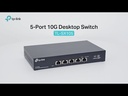 TP-Link 5 Port 10-Gigabit Unmanaged Rackmount Switch TL-SX105 