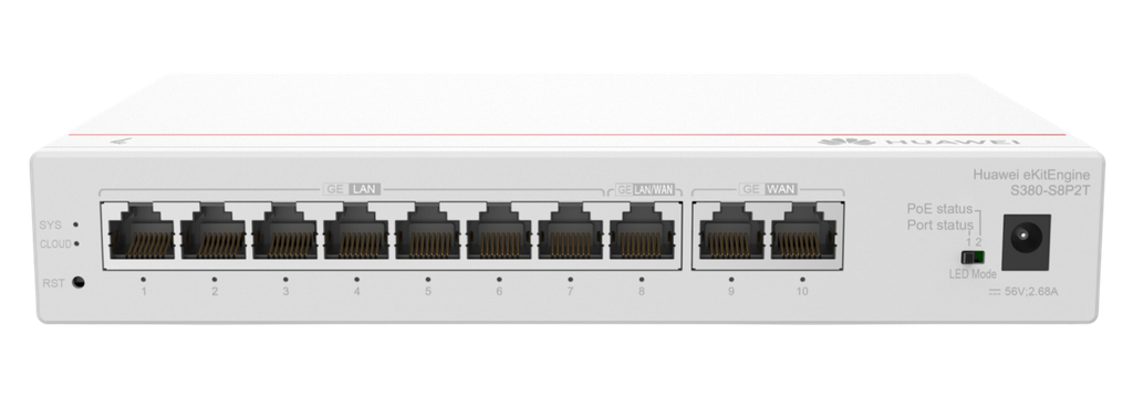 Huawei S380 S9P2T 2GE WAN LAN Switch