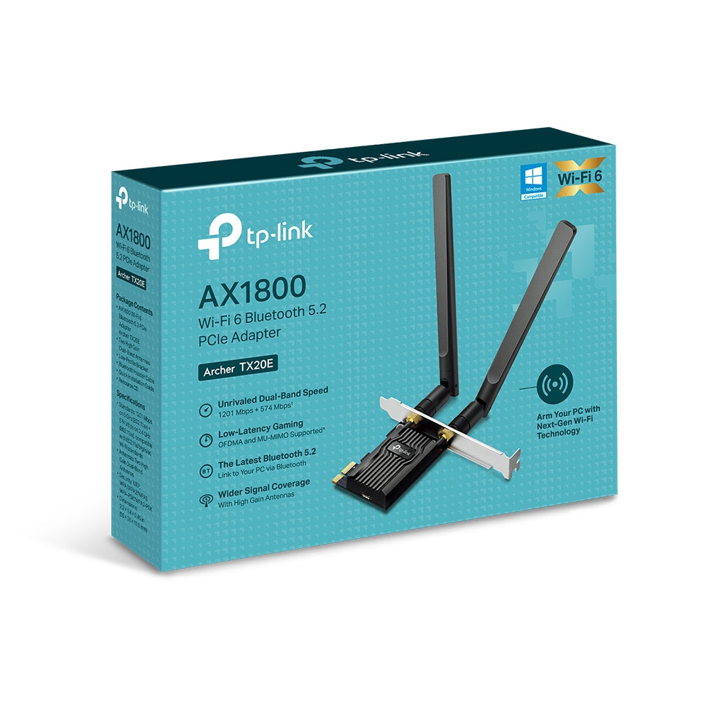 TP-Link AX1800 Bluetooth Wireless Adapter ARCHER-TX20E 