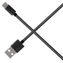 Verve UC30 3A USB-A to USB-C Charge & Sync Braided Cable – Black