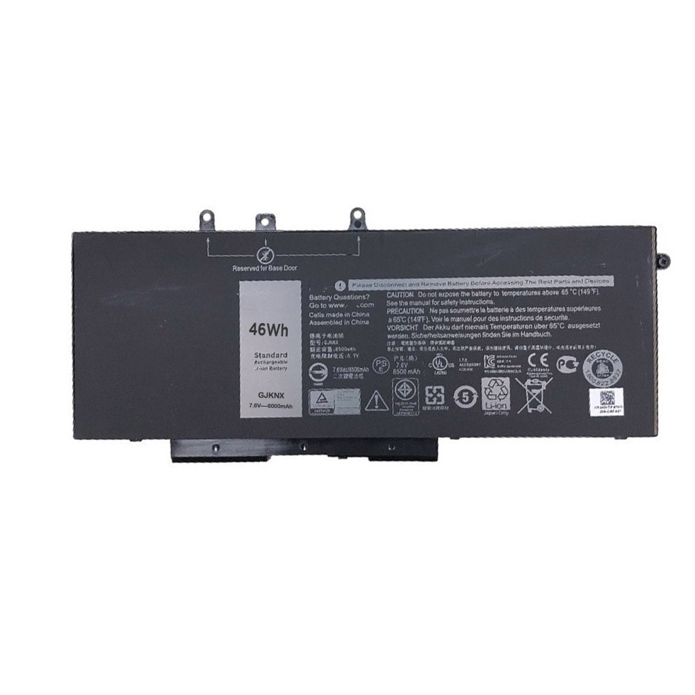 BATTERY FOR DELL E5480 7.6V 6000MAH POLYMER