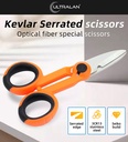 Kevlar Scissors for Fiber
