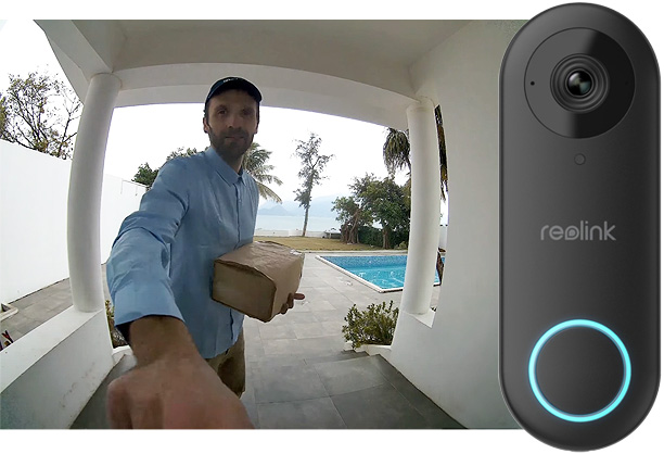 Reolink Smart 2K+ Wired PoE Video Doorbell with Chime