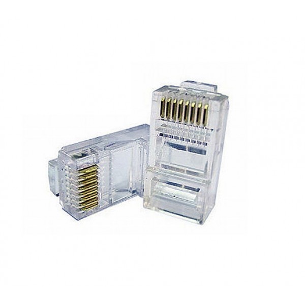 NT120 CAT6 RJ45 NET CONNECTORS 100PACK