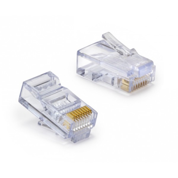 NT120 CAT6 RJ45 NET CONNECTORS 100PACK