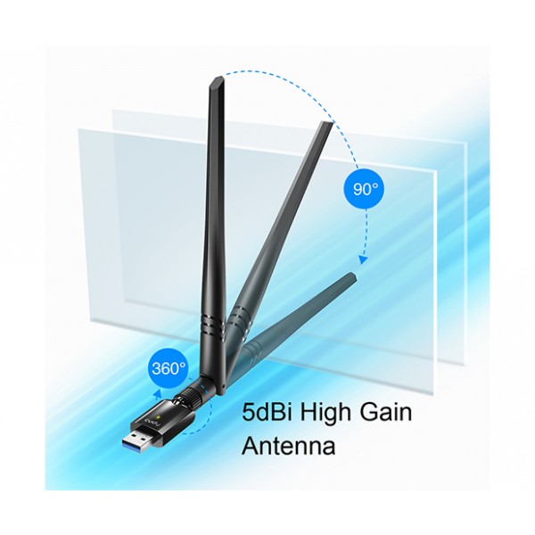 TP-Link AC600 Wireless Dual Band USB Adapter ARCHER-T2U