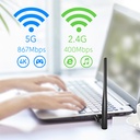 Cudy AC1300 High Gain USB Wi-Fi Adapter (WU1400)