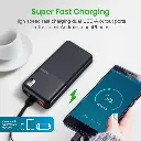 PB105 Dual USB Ultra Slim Fast Charge Power Bank 10000mAh 