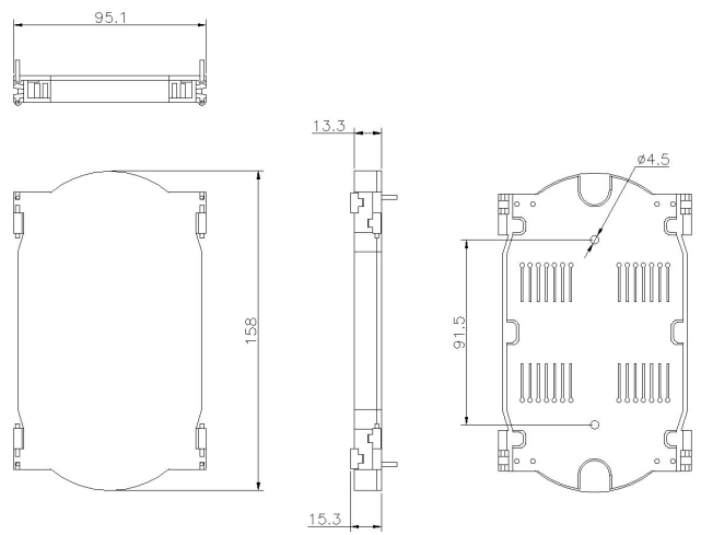 UltraLAN 24 Fiber Splice Tray