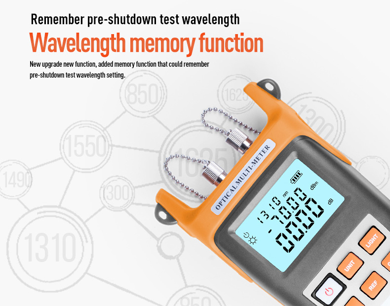 UltraLAN Fiber Power Meter with VFL