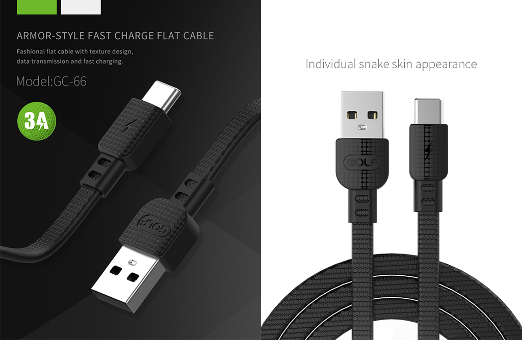 GOLF Armor Fast Flat iPX Cable