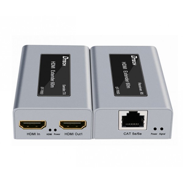 DTECH 120m HDMI Extender (Receiver Unit) with IR Passthrough