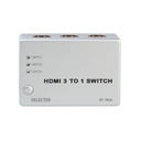 HDMI 3way Intelligent Source Switch with Remote