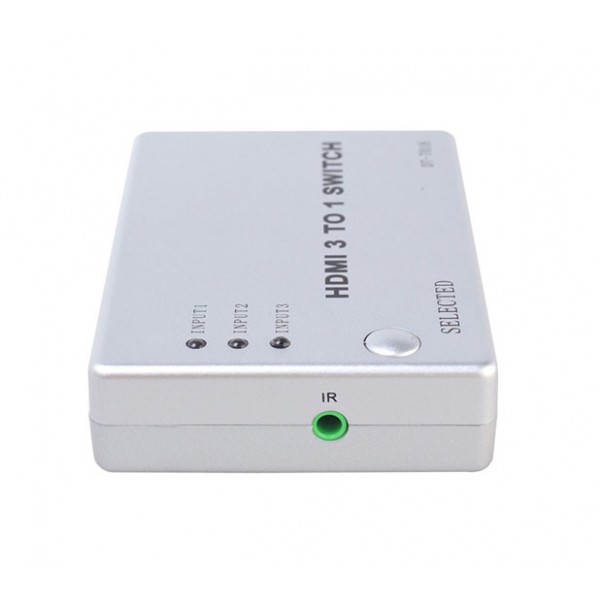 HDMI 3way Intelligent Source Switch with Remote