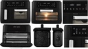 Taurus Air Fryer Dual Zone Digital Non-Stick Black 9.5L 2400W Duo | 973936
