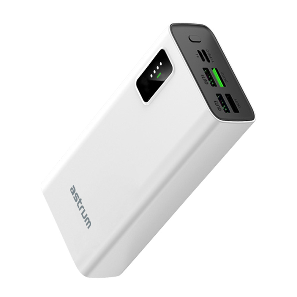 PB330 POWER BANK 30000MAH PD22.5W LED QC