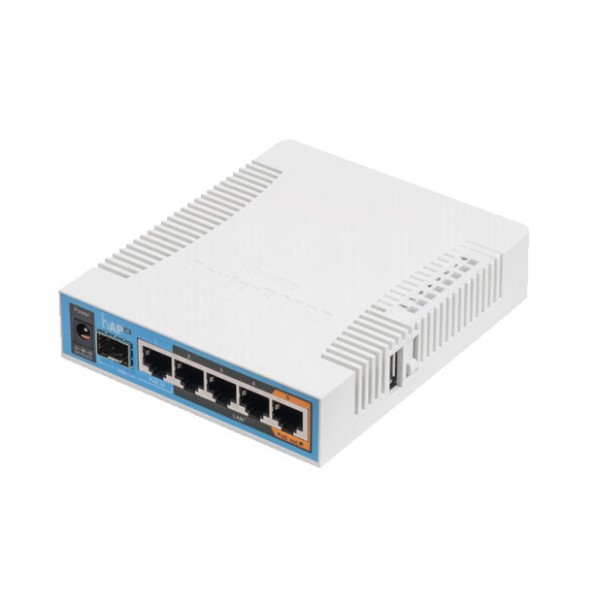 MikroTik hAP ac Lite 5 Port Ethernet 750Mbps WiFi 5 Router | RB952Ui-5ac2nD