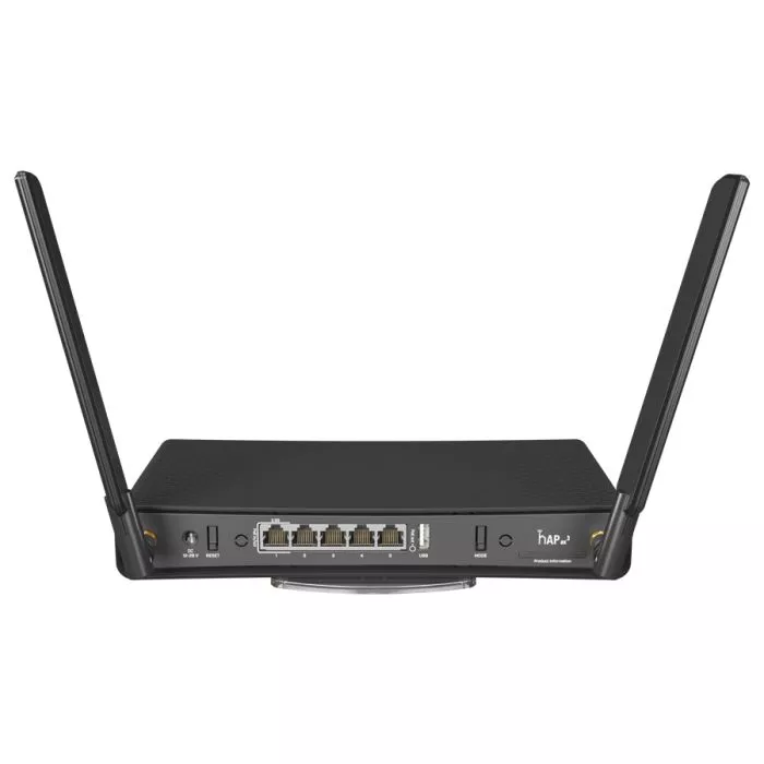 MikroTik hAP ax3 4 Gigabit 1 Port 2.5G PoE 1800Mbps WiFi 6 Router | C53UiG+5HPaxD2HPaxD