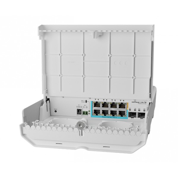 MikroTik net Power Lite 7R | RBCSS610-1GI-7R-2S+OUT