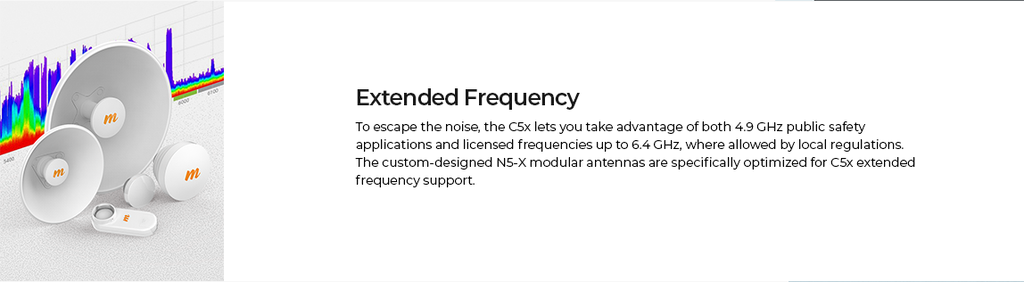 Mimosa C5X Modular PTP Backhaul | MIM-C5X