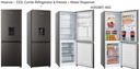 Hisense 222L Combi Freezer Fridge with Water Dispenser | H310BIT-WD
