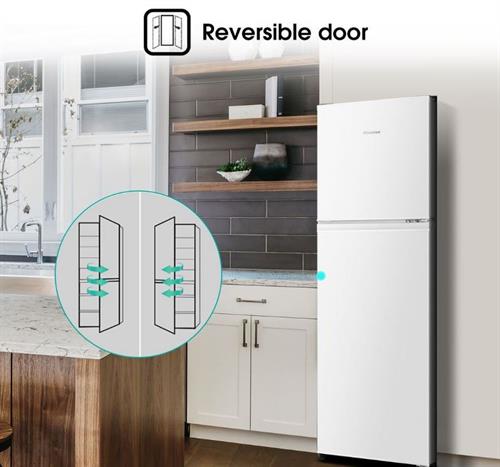 HISENSE 154L FRIDGE TOP FREEZER WHITE