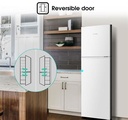HISENSE 154L FRIDGE TOP FREEZER WHITE