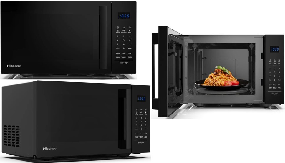 Hisense 28L H28MOBS17 Electronic Microwave Matt Black | H28MOBS17