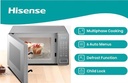 Hisense 20l Silver Mirror Auto Microwave | H20MOMS11