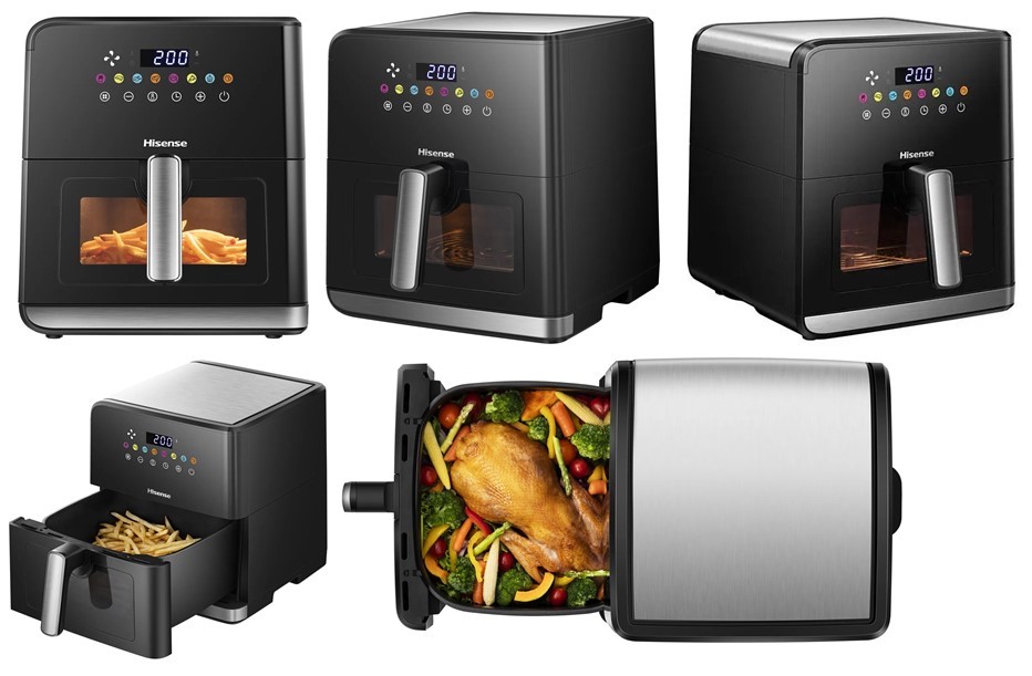 Hisense 8L Air Fryer Visible Window | H09AFBKS4S