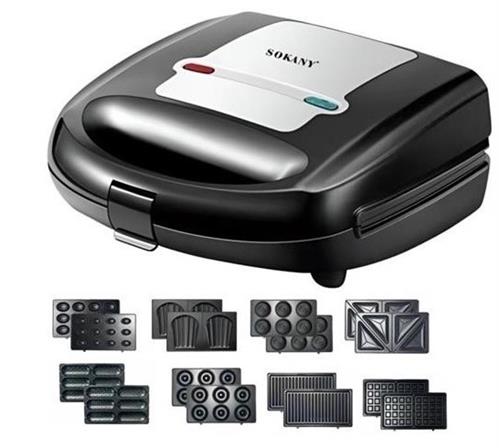 SOKANY 6 IN 1 SANDWICH MAKER SET 750W | CSY-SKB908
