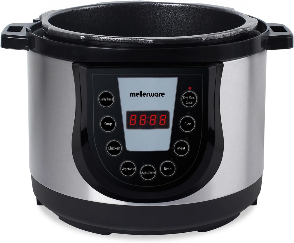 Mellerware 5L Pressure Cooker 900w Digital display | 27400A