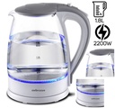 Mellerware 360 Degree Cordless Kettle Glass White | 22300WH