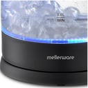 Mellerware Kettle Dual Wall 360 Degree Cordless Stainless Steel Black | 22330BK