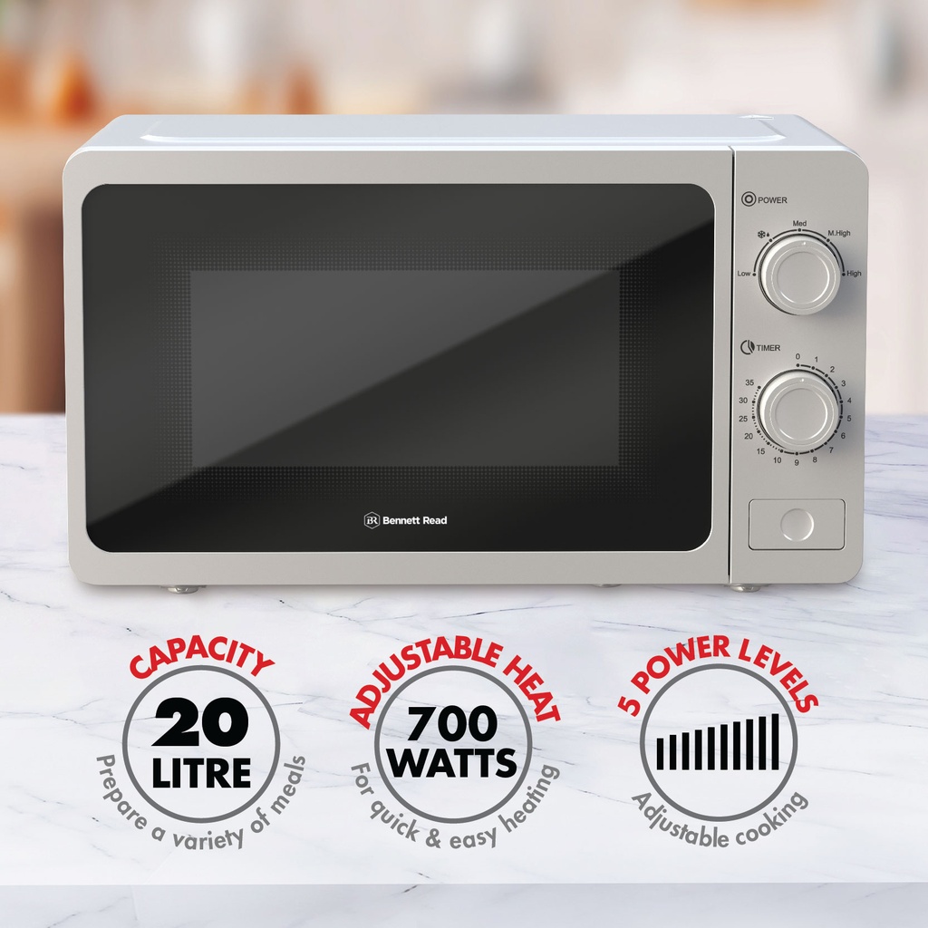  Bennet Read 20L Manual Microwave White | KMW114