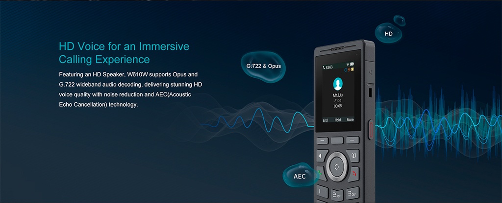 Fanvil W610W Portable Wi-Fi Phone | W610W