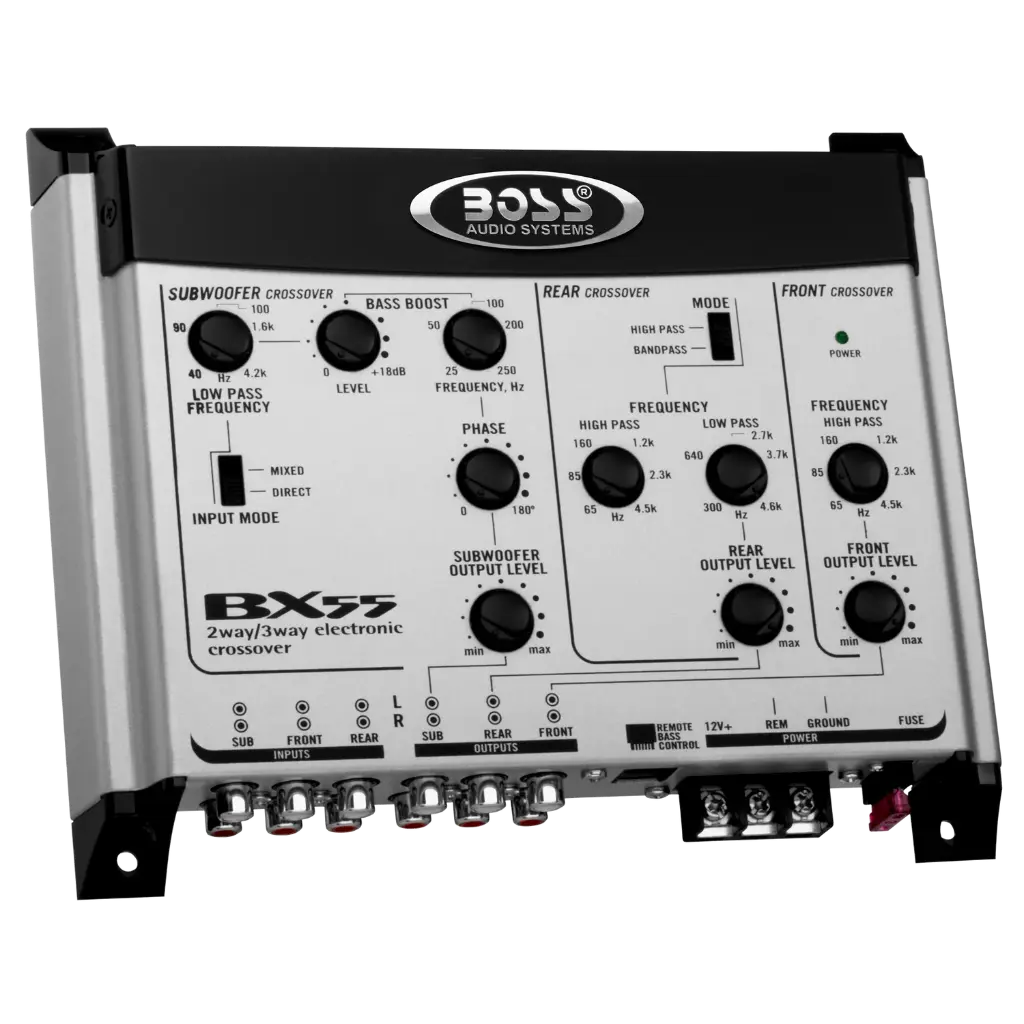 Boss Audio 2-way Electronic Crossover |  BX25