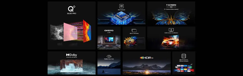 TCL 98-inch C655 Series QLED Pro UHD Google Smart TV | 98C655