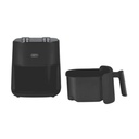  Defy 4.7L Manual Air fryer Black with Silver Accents | DAF2347MB