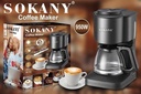 Sokany Black 600ml Coffee Maker | CSYSK124
