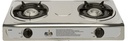 ALVA GAS STOVE 2 PLATE STAINLESS STEEL | GCS04